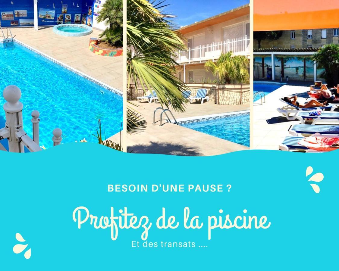 Amerique Hotel Palavas - Piscine - Plage Palavas-les-Flots Exterior foto
